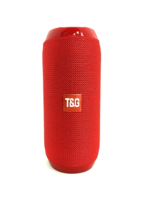 T&G TG117 Bluetooth Taşınabilir Hoparlör Ses Bombası Kırmızı