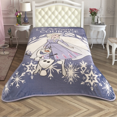 Taç Lisanslı Frozen 2 Tek Kişilik Battaniye 160x220 cm