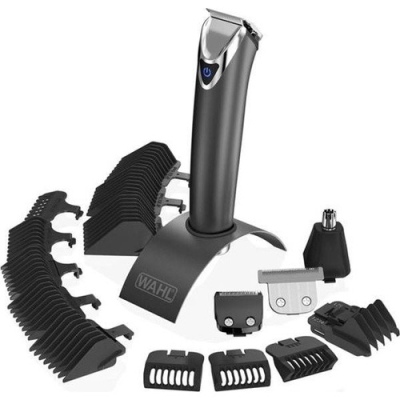 Wahl 09864 Lithium Ion Pil Paslanmaz Çelik Saç Sakal Kesme ve Düzeltme Makinesi