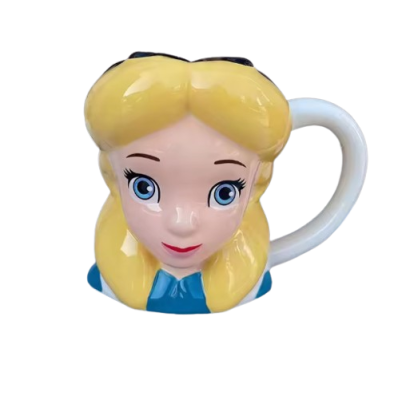 Alice Harikalar Diyarında 3D Özel Tasarım Kupa Bardak