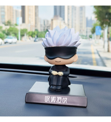 Anime Gojo Satoru Booble Kafa Telefon Tutucu Figür