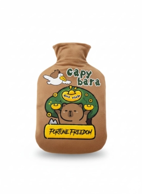Capybara Fortune Freedom Kapibara Peluş Sıcak Su Torbası Küçük Boy