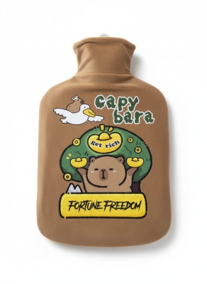 Capybara Fortune Freedom Kapibara Peluş Sıcak Su Torbası Büyük Boy