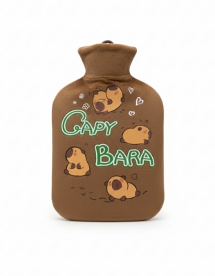 Capybara Kalpler Kapibara Peluş Sıcak Su Torbası Küçük Boy