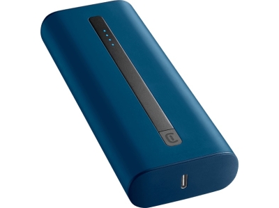 Cellularline Thunder 20.000 Mah Pd Usb-C 20W Taşınabilir Şarj Cihazı Powerbank Mavi