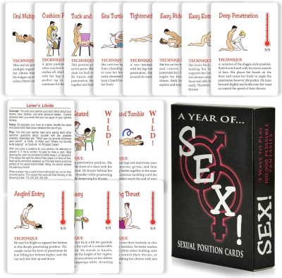 Çiftler İçin 52 Adet Sex Pozisyon Oyun Kartları