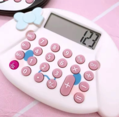 Cinnamoroll Görünümlü Hesap Makinesi