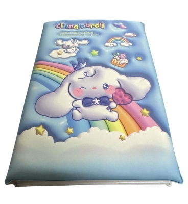 Cinnamoroll Rainbow Yumuşak Kapaklı Hatıra Defteri