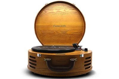 Crownwell CW019 Lion Ahşap Ahşap Klasik Bluetooth USB SD Kart Okuyuculu Pikap