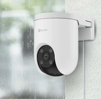 Ezviz CS-H8C 4G 3 MP PT Kaydırma/Eğme Hareketli 4G Sim Kartlı Kamera (H.265)