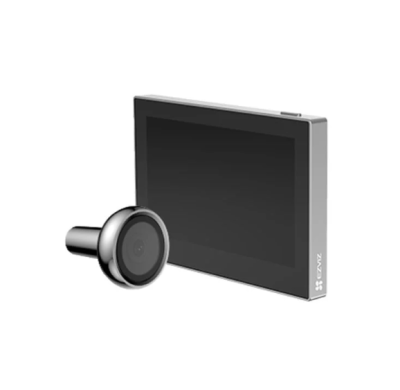 Ezviz CS-HP2 2Mp Wifi 1080P Görüntülü Diyafon Kablosuz Pinhole Kapı Görüntüleyicisi Silver