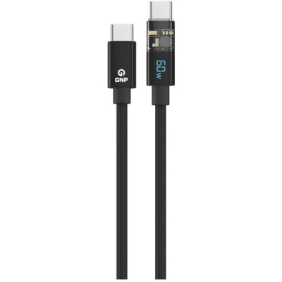 Gnp 60W LED Ekran Type-C To Type-C 1.2m Siyah Kablo