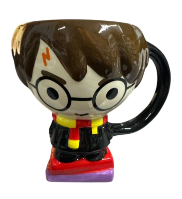 Harry Potter Kitap Üzerinde Duran 3D Figür Kupa Mug