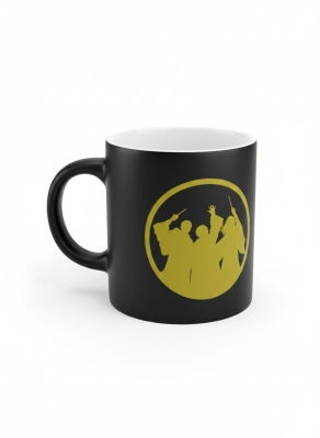 Harry Potter Seramik Çay Kahve Kupası Siyah