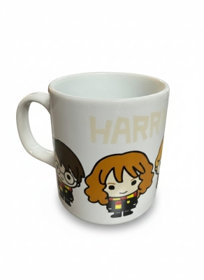 Harry Potter Ve Arkadaşları Seramik Çay Kahve Kupası Beyaz