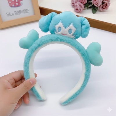 Hatsune Miku Peluş Saç Tacı Mavi