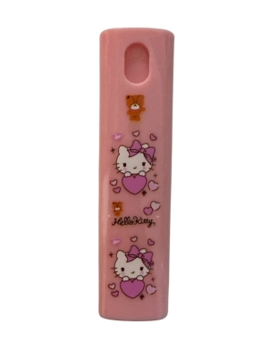 Hello Kitty 10 ML Taşınabilir Sprey Parfüm Kolonya Şişesi Pembe