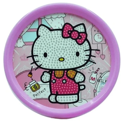 Hello Kitty Diy Kendin Yap Elmas Mozaik Kendinden Yapışkanlı Boyama Mor