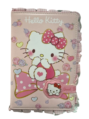 Hello Kitty Güllü Özel Tasarım Fırfırlı Anı Günlük Hatıra Defteri