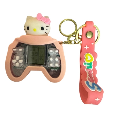 Hello Kitty Mini Game Tetris Oyun Konsolu Pembe