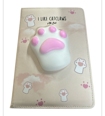 I Love Catclaws Yumuşak Kapaklı Squishy Planlayıcı Anı Defteri