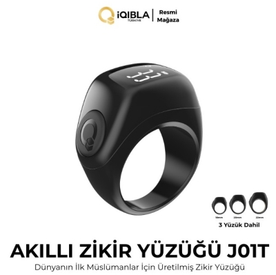 Iqibla Smart Ring J01T Akıllı Zikir Yüzüğü