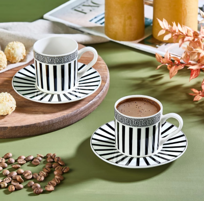 Kahramanlar Sofia 2'li Porselen Fincan Takımı