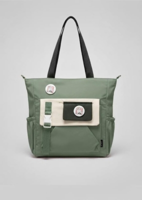 Kawaii Tarzı Kullanışlı Yüksek Kapasiteli Kol Çantası Yeşil