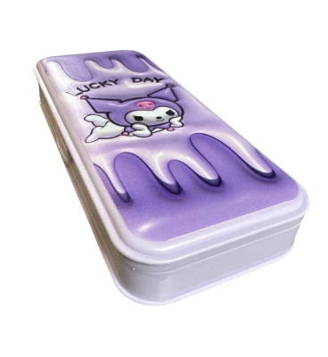 Kuromi Çift Katlı Özel Tasarım Kalem Kutusu Kalemlik Seti