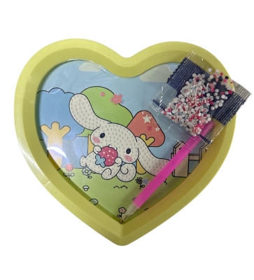 Kuromi Kalpli Çilekli Özel Tasarım Elmas Mozaik Boyama Seti