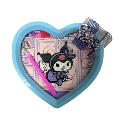 Kuromi Kalpli Özel Tasarım Elmas Mozaik Boyama Seti Mavi