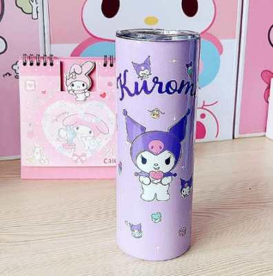 Kuromi Kapaklı Paslanmaz Çelik Termos