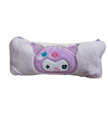 Kuromi Lila Peluş Kalem Kutusu Kalemlik