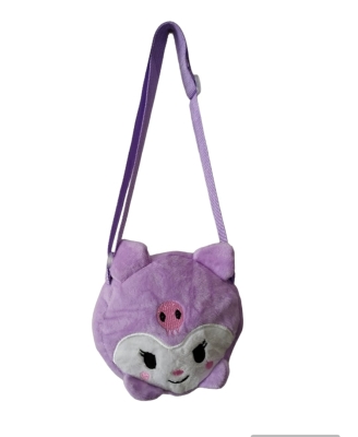 Kuromi Mini Omuz Askılı Peluş Çanta