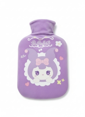 Kuromi Mor Peluş Sıcak Su Torbası Küçük Boy