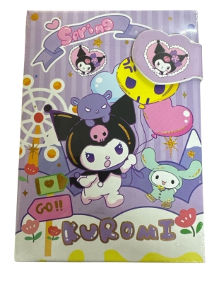 Kuromi Spring Sert Kapaklı Hatıra Defteri