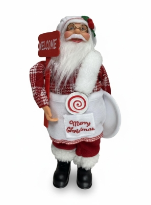 Merry Christmas Noel Baba Yılbaşı Ağacı Figürü 30 Cm