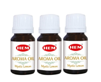 HEM Lemon Limon Aroma Yağı Esansiyel Yağ Buhurdanlık Kokusu 3 Adet