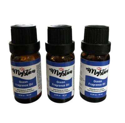 Mystica Ocean Aroma Yağı Esansiyel Yağ Buhurdanlık Kokusu 3 Adet