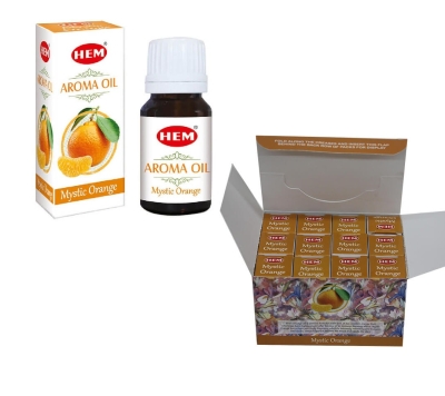 HEM Orange Portakal Aroma Yağı Esansiyel Yağ Buhurdanlık Kokusu 12 Adet Kutulu