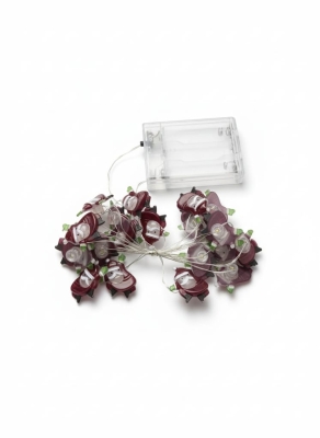 Noel Baba 20li Sıralı Led Işık Yılbaşı Süsü