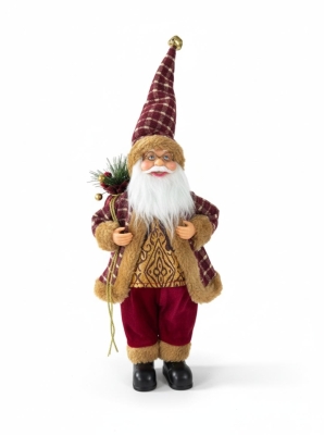 Noel Baba Yılbaşı Ağacı Figürü 42 Cm