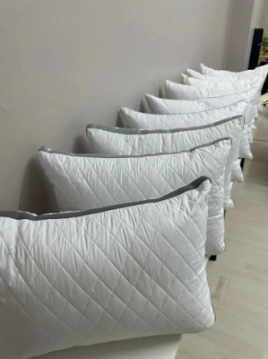 OGİ HOME Klimalı Mikro Kapitone 50x70 cm Silikon Elyaflı Yastık 1 Adet