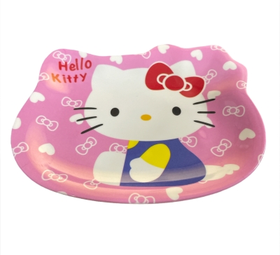 Oturan Hello Kitty Mini Melamin Çok Amaçlı Tabak