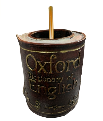 Oxford Kitap Şeklinde Kalemlik Kahverengi