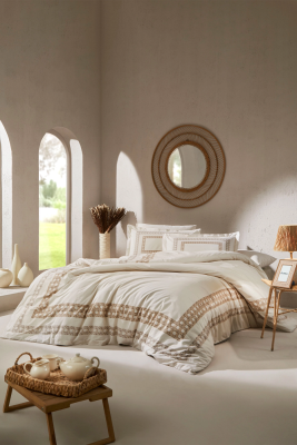 Özdilek Aurea Anneler Günü Özel Fotoğraf Çerçevesi Hediyeli Çift Kişilik Nevresim Takımı