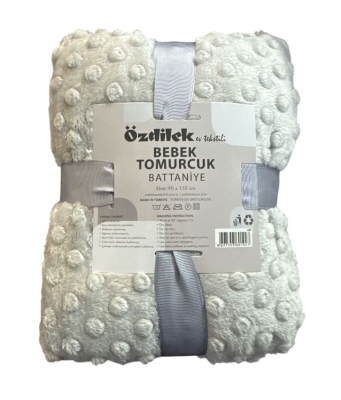 Özdilek Bebek Tomurcuk Battaniye Gri