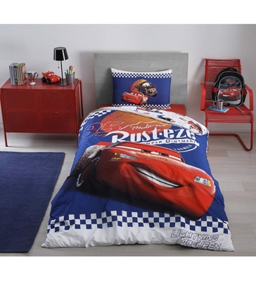 Özdilek Cars Cyber Tek Kişilik Disney Lisanslı Nevresim Takımı