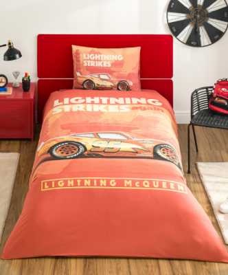 Özdilek Cars Strikes Tek Kişilik Disney Lisanslı Lastikli Çocuk Nevresim Takımı