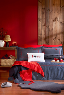 Özdilek Endless Love Sevgililer Günü Özel Çift Kişilik Nevresim Takımı